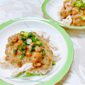 サンディサンディ's cooksnap of when they made ささみの梅納豆.