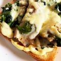 67luna's cooksnap of when they made 冷凍できるよ★ほうれん草ベーコントースト.