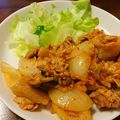 ふう太＆しゃあ's cooksnap of when they made 簡単＊シンプルな豚キムチの玉ねぎ入り.
