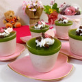 おばさん63's cooksnap of when they made 抹茶とあずきのムース　.