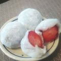 みみはる39's cooksnap of when they made 切り餅でいちご大福.
