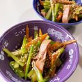 絢香のママ's cooksnap of when they made 保育園のセロリと人参のバターきんぴら.