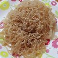 K1TR1's cooksnap of when they made しらたききんぴら.