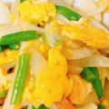 りーとぽん's cooksnap of when they made ひな祭りに♪海老といんげんのふんわり卵.