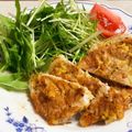 Blue。mom's cooksnap of when they made 卵ふんわり♬簡単ポークピカタ.