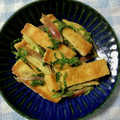 ☆さぶ☆☆'s cooksnap of when they made 簡単！茗荷と大葉と油揚げの和え物.
