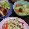 2児ママみきてぃ's cooksnap of when they made いろいろ野菜のコンソメスープ.