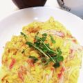 クックE662AA☆'s cooksnap of when they made 簡単　カニカマ卵丼.