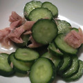 ヨシヨッシー's cooksnap of when they made 簡単一品！きゅうりとツナの酢の物.