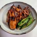 ぽんこどんこ's cooksnap of when they made ヤリイカの丸ごと煮付け～甘辛味.