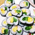 リトルキャラメル's cooksnap of when they made 菜の花の巻き寿司.