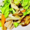 U☆kaoru's cooksnap of when they made ☆春きゃべつと豚肉の香味ペースト炒め☆.