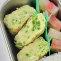 tamago大好き's cooksnap of when they made スナップえんどうのたまご焼き♪.