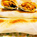 なとか's cooksnap of when they made かぼちゃとれんこんの春巻き.