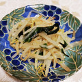 ひろまみ☆'s cooksnap of when they made スープの素で超簡単！もやしの中華風サラダ.