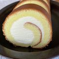 きよみん♡'s cooksnap of when they made ふわふわ＊レアチーズクリームロールケーキ.