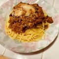 彩ババ's cooksnap of when they made 簡単♡鯖缶でボロネーゼ風パスタ.