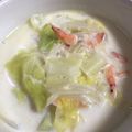 飲兵衛さんの台所's cooksnap of when they made 簡単☆桜えびと春キャベツのクリームスープ.