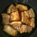 aqura017's cooksnap of when they made 炊飯器でやわらか簡単☆豚の角煮.
