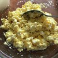 kiki7112's cooksnap of when they made レンジでチン♫フワとろ玉子サンド.