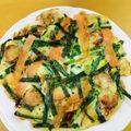 pepemoon's cooksnap of when they made キャベツとニラの簡単チヂミ！.