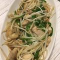 匡史さん's cooksnap of when they made 鶏ムネ肉とモヤシのオイスターソース炒め.