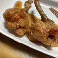 たべたべこ's cooksnap of when they made 甘いタレを絡めた鶏肉の揚げものサラダ☆.