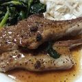 HIDE0129's cooksnap of when they made お気楽☆ラム肉ステーキ.