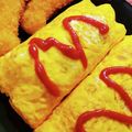 くみちょ～～'s cooksnap of when they made スティックおにぎり☆オムライス.