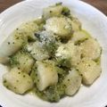 Yokchina's cooksnap of when they made じゃがいものニョッキ　ブロッコリーソース.