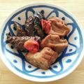ルチアーノ★★★'s cooksnap of when they made 茄子と仙台麩の煮もの.