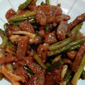 ぱたぱたこ's cooksnap of when they made 牛肉とニンニクの芽のオイスターソース炒め.