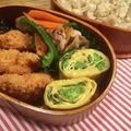 クック5E2Q86☆'s cooksnap of when they made 菜の花いり卵焼き.