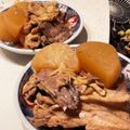 sofami's cooksnap of when they made ブリのアラで簡単★ブリ大根.