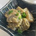 しーぼぉ's cooksnap of when they made 炒りこんにゃくの胡麻からし和え☆.