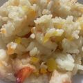 ゆきちのすけ♪♪♪'s cooksnap of when they made ランチに！炊飯器任せの簡単えびピラフ♪.
