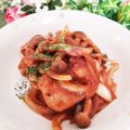 ゆるмαмα's cooksnap of when they made 絶品☆豚ヒレ肉のポークチャップ.
