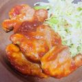 あめにゃん's cooksnap of when they made 簡単！豚ヒレ肉のケチャップ焼き.