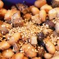 nota13's cooksnap of when they made 大豆水煮で甘辛ごま味噌炒め.