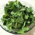 はんぶんこ☆'s cooksnap of when they made パクチー好きのためのパクチーサラダ.