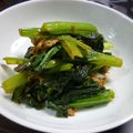♪rururu♪'s cooksnap of when they made 小松菜のシーチキン炒め.