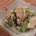 ｙｏｕ５'s cooksnap of when they made ゴーヤのツナマヨ和え.