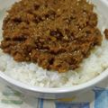 SPI2's cooksnap of when they made .給食の味...懐かしドライカレー..