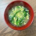 クックRDDWQB☆'s cooksnap of when they made ふんわり卵の簡単☆ニラたまスープ.