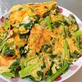 かぶんのりーさん's cooksnap of when they made カルシウムたっぷり～♡小松菜のチヂミ.