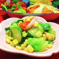 ✽チョコⅠＨ✽'s cooksnap of when they made キャベツとコーンのゴマ酢和え.