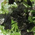 ナーちゃん's cooksnap of when they made 水菜と味付け海苔のササッとサラダ.