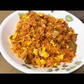 わさびそふと's cooksnap of when they made 一人暮らしに！簡単パラパラキムチ炒飯.