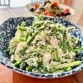 Superlittleboo's cooksnap of when they made アスパラの白あえ.