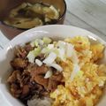 zakkiiM's cooksnap of when they made さば缶で簡単★そぼろ丼.